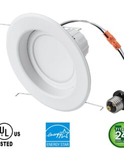 5″-6" LED Recessed Downlight Retrofit Lamp 15W Dimmable