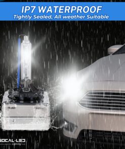 D1S 35W Xenon HID Headlight Bulbs 66144 66140 85140 85415 OEM High Low Beam Direct Replacement, Pack of 2 - Image 6