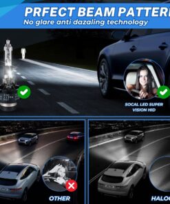 D2R 35W Xenon HID Headlight Bulbs 85126UB 66250 85126WX OEM High Low Beam Direct Replacement - Pack of 2 - Image 4