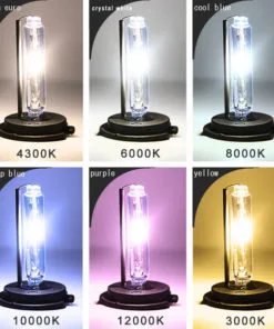 hid bulb color chart