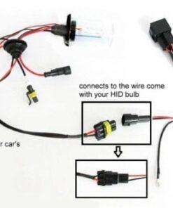 HID Relay Harness 40A Wiring Upgrade Anti-Flickering Kit - Image 6