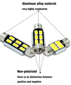 Alternative view of LED Festoon Bulbs 4W 5730 SMD, Pack of 2