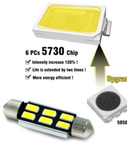 LED Festoon Bulbs 4W 5730 SMD, Pack of 2 - Image 3