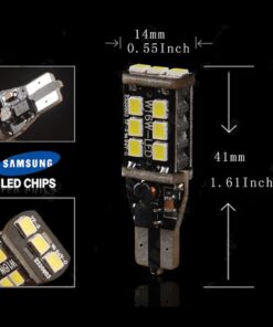 T15 921 CanBus LED Back Up Bulbs Reverse Light 2835 SMD White, Pack of 2 - Image 5