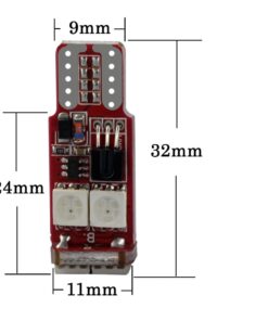 T10 LED Bulbs RGB Multi-Color - Image 6