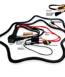 HID Battery Relay Harness