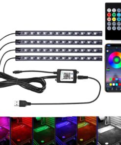 car led interior light strip RGB