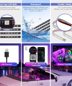 car led interior light strip RGB