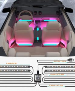 car led interior light strip RGB