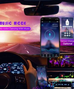 car led interior light strip RGB