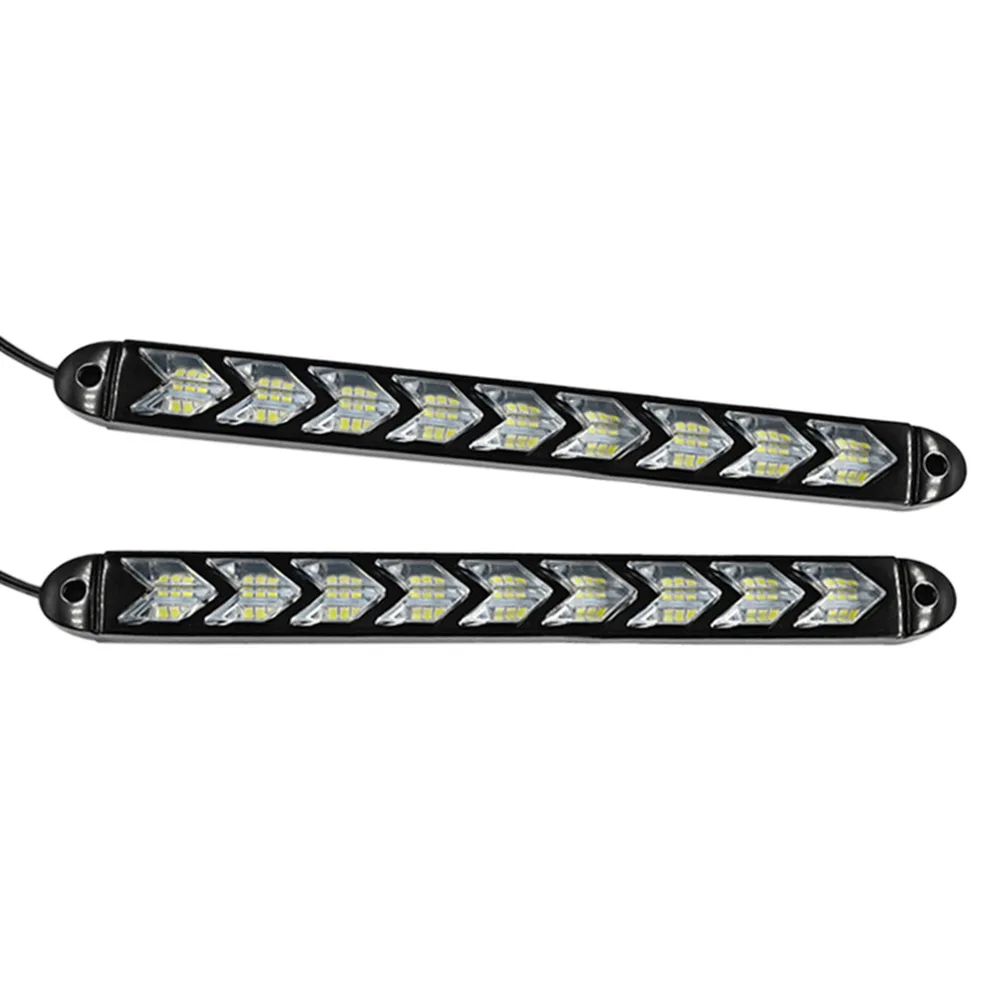 Arrow LED DRL Switchback Strips 10" Sequential Flashing