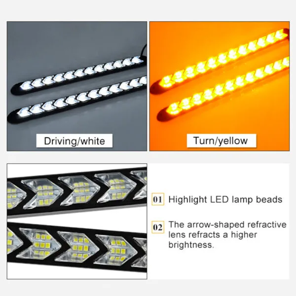 Arrow LED Turn Signal Light Amber White