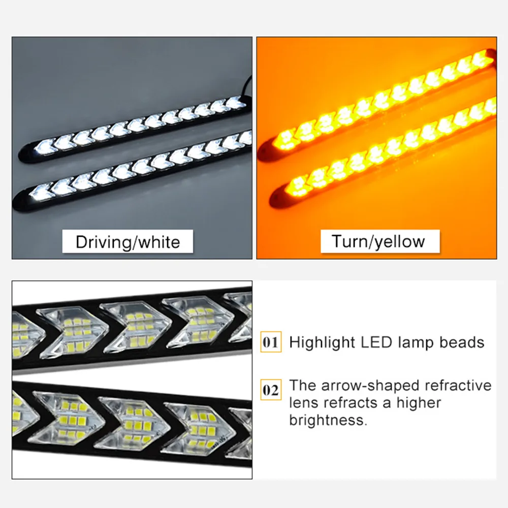Arrow LED Turn Signal Light Amber White