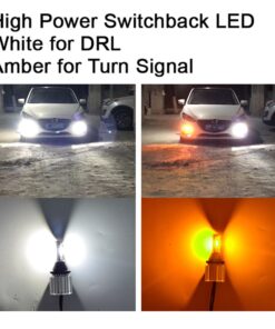 LED Switchback bulbs drl turn signal