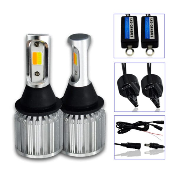 LED Switchback bulbs drl turn signal
