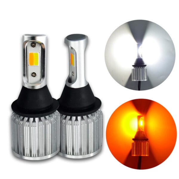 LED Switchback bulbs drl turn signal