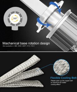 csp led headlight bulb