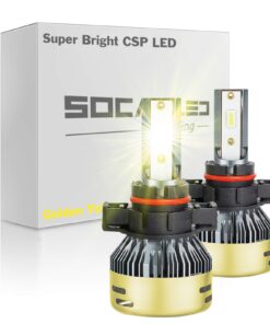 golden yellow led fog light conversion kit