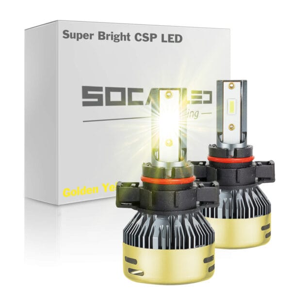 golden yellow led fog light conversion kit