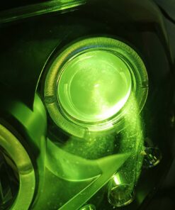 lime green led fog light kit