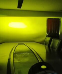 Car LED Fog Light Conversion Kit - Golden Yellow, Pack of 2 - Image 3