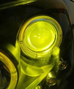golden yellow led fog light kit