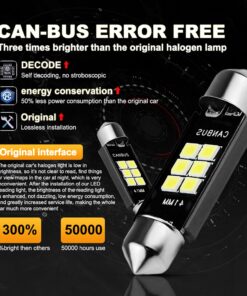 LED Festoon Bulb Dome Map Light