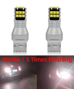 strobe led bulb reverse tail light bright white