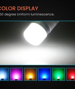 T10 LED Bulbs bright colorful light