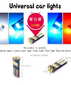 T10 LED Bulb Cool White Canbus error free