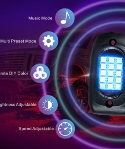 LED Rock Light underglow neon underbody kit