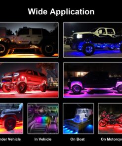 LED Rock Light underglow neon underbody kit