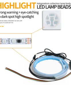 24in led drl strip RGB Million Color with Chasing effect