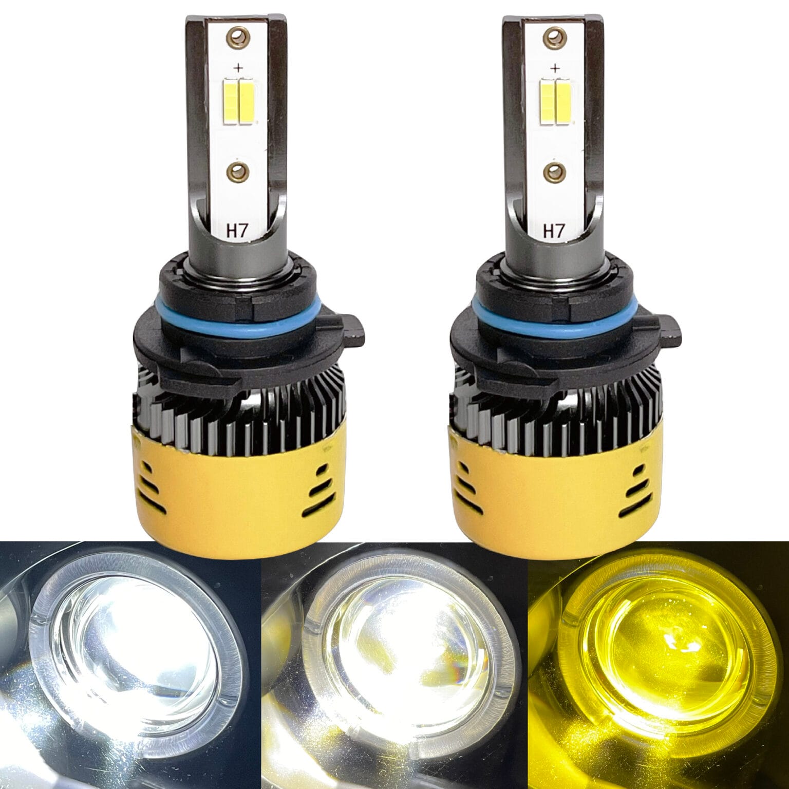 9006 Switchback LED Headlight Bulb