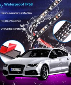 Led underglow neon light kit