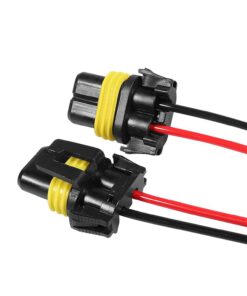 9005 9006 Female Adapter Wiring Harness Socket Pigtail Plug Connector - Image 4