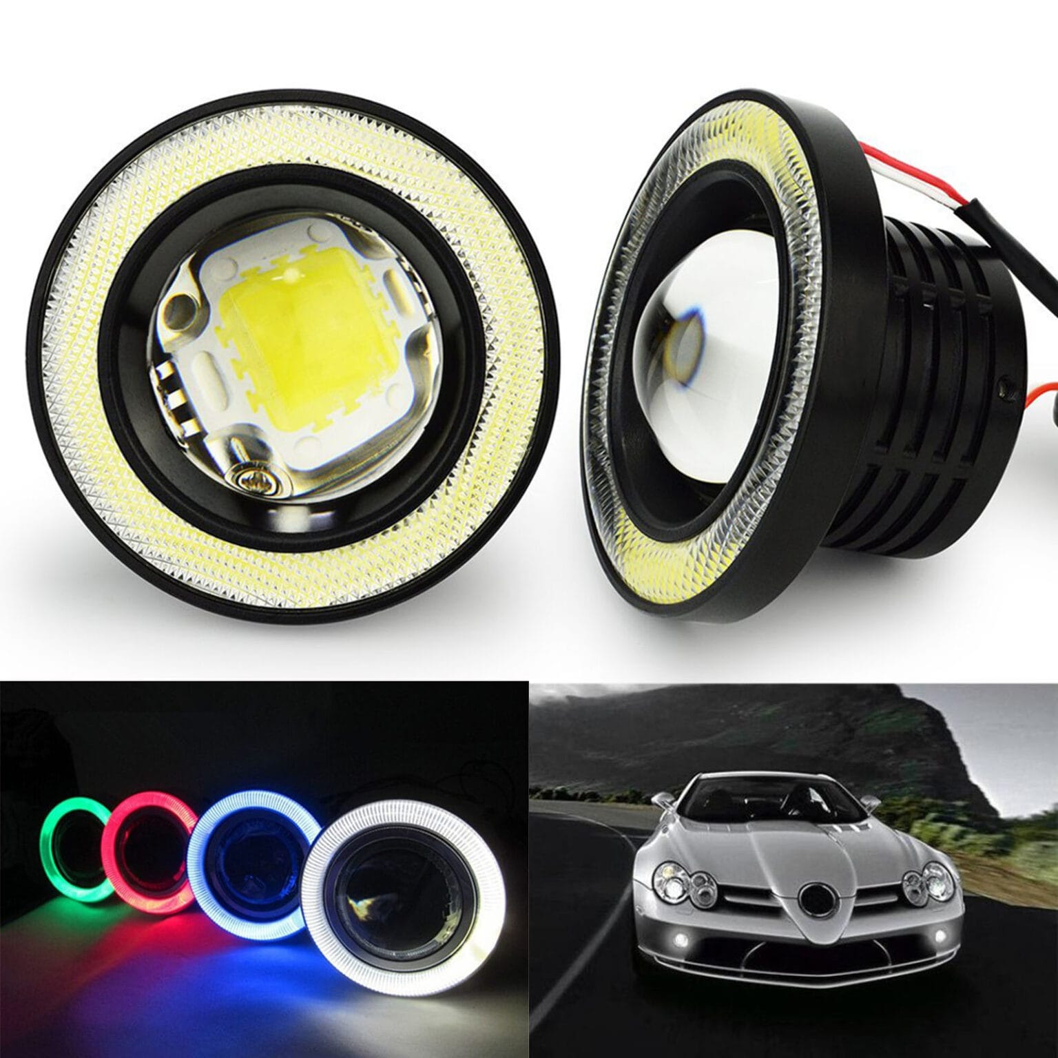 LED Angel eye fog light