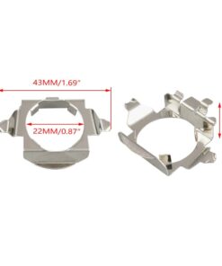 H7 LED Bulb Adapter Retainer Base Holder Fits VW Touareg - Image 5