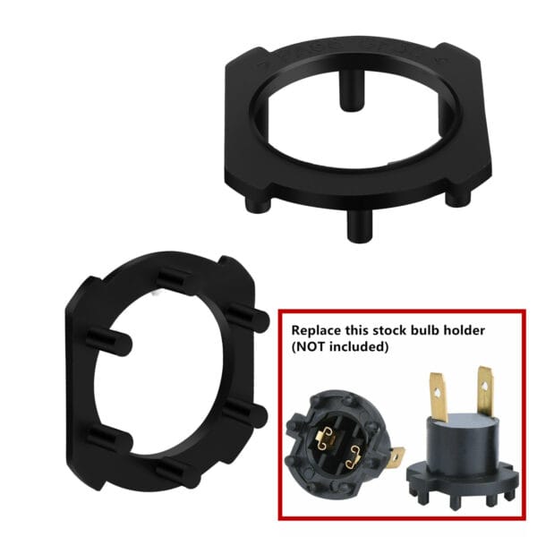 H7 LED Headlight Bulb Adapter Holder Socket Base Retainer