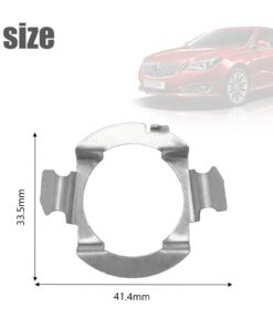 H7 LED Bulb Adapter Retainer Base Holder Fits Audi, Buick - Image 3