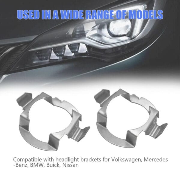 H7 led adapter headlight retainer
