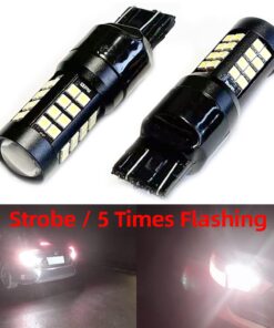 led reverse light bulb strobe flashing