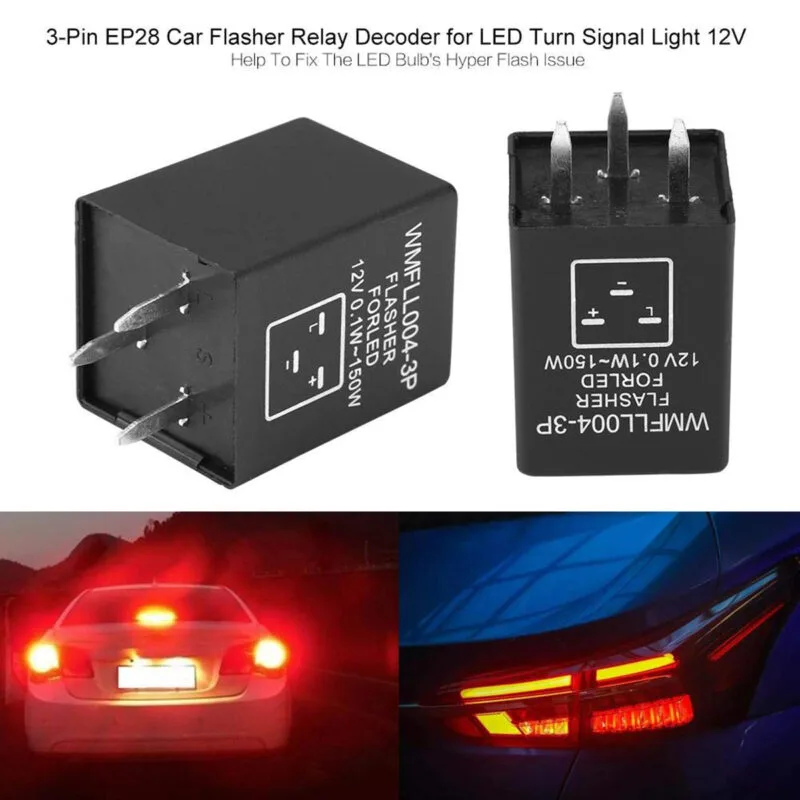 3-PIN EP28 LED Flasher