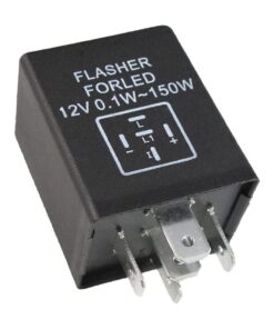 Alternative view of 5-Pin EP27 FL27 LED Flasher Turn Signal Light Electronic 12V Relay