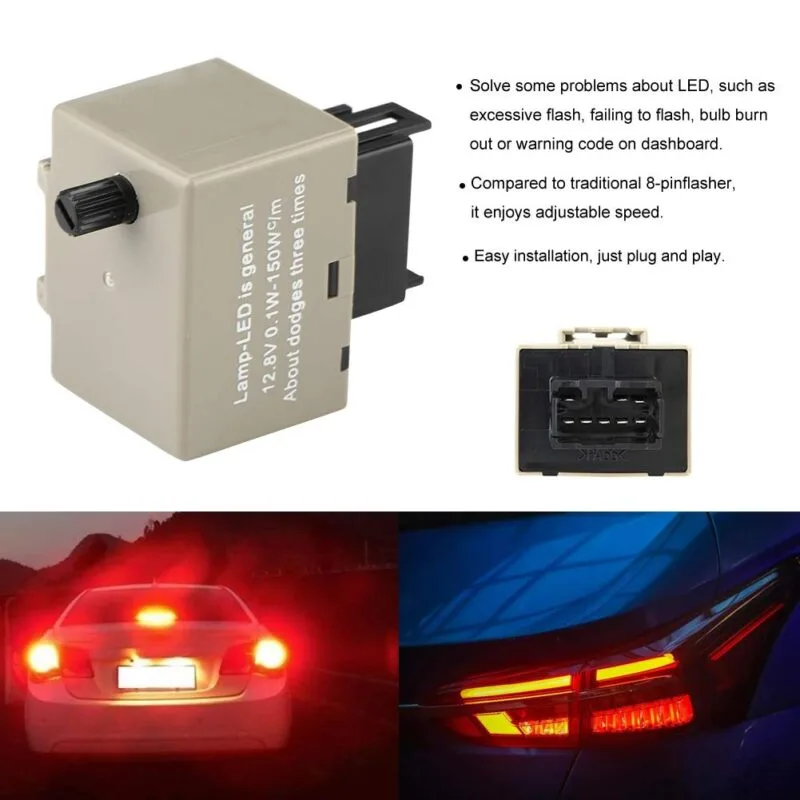 8-Pin Electronic LED Flasher