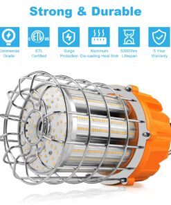 Portable outdoor LED Temporary Work light Construction Drop Lighting - Image 3