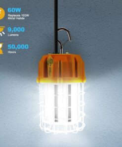 Alternative view of Portable outdoor LED Temporary Work light Construction Drop Lighting