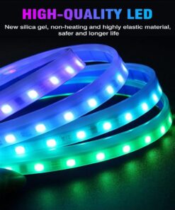 Car Hood LED Light Strip, 12V RGB LED Daytime Running Light Strip