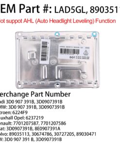 O-NEX Xenon D1S 35W HID Headlight Ballast 89035113 LAD5GL 4-PIN Factory OEM Direct Replacement Control Unit Module Fits for Cadillac CTS SRX for Volvo S60 V70 - Image 4