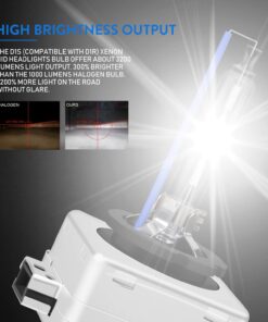 4L0907391A Xenon HID Headlight Ballast with Igniter D1S 6000K Bulb For Jeep Grand Cherokee, Commander - Image 3